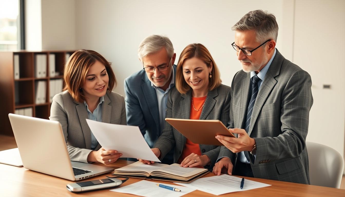 Property transfer support and coordination